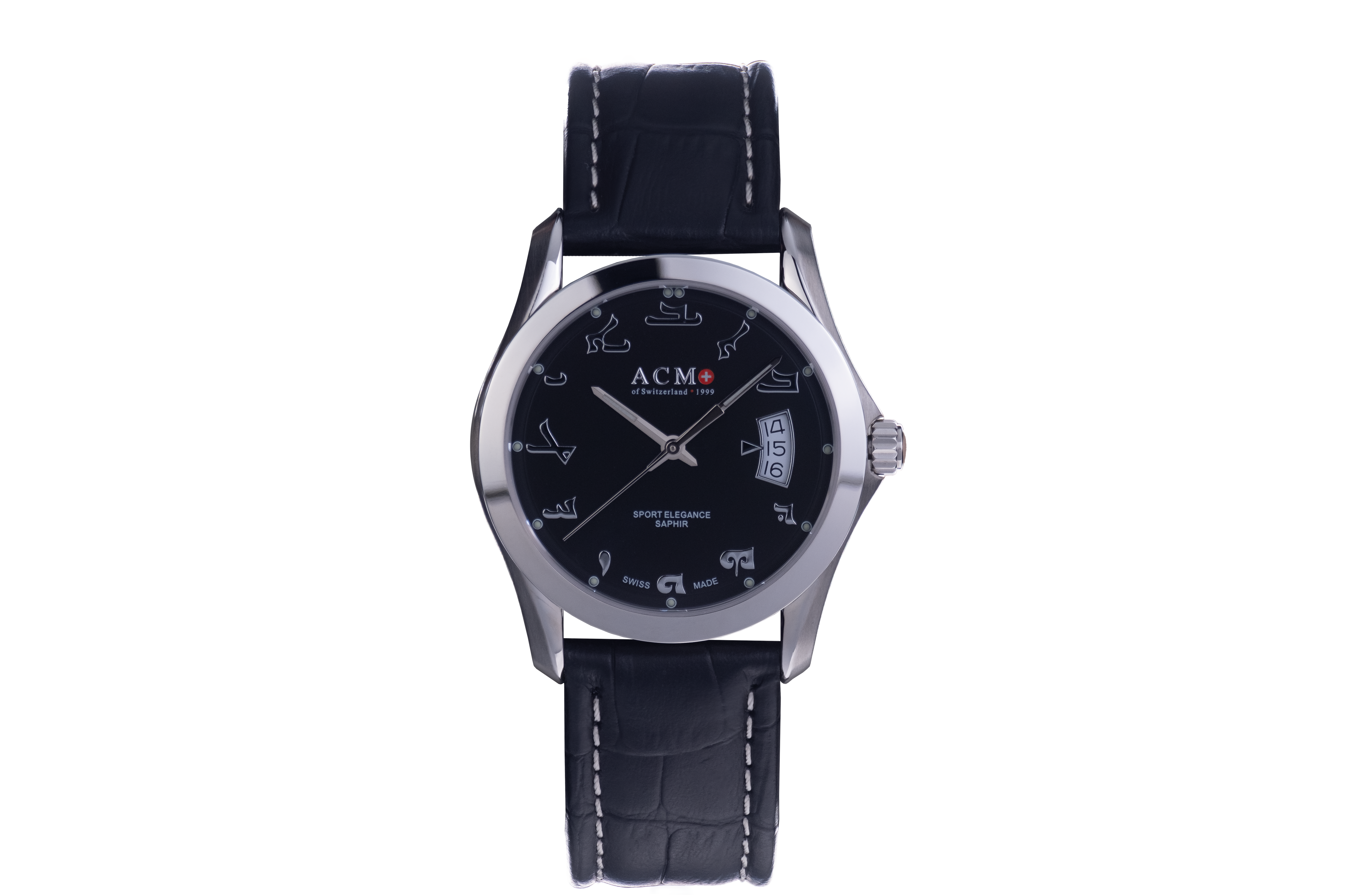 ACM Signum series - worldsfirst aramaic dial - Severius Sport Elegance